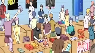 Wide eyed anime teen sucking dick