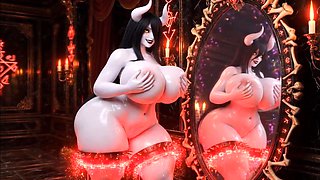Albedo’s Mirror Ritual - Delicate Self-Discovery - scene two