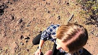 Public Blowjob on a Mountain Top