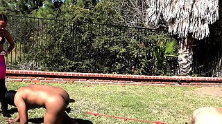 Real amateur couple fucking outdoors