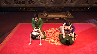 Recalling the Days When He Had an Affair with Stepsister Tong Behind the Stage (3d)