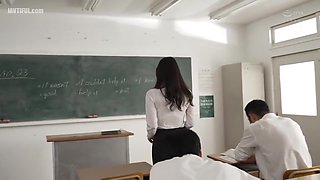 Japanese School Teacher Shows A Student 18+ Masturbate Engaging In A Passionate Sexual Relation - Sensei