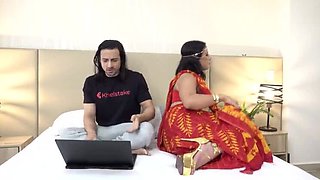 Desi Bhabhi with Huge Ass Takes Rough Anal and Pussy Fuck from Devar