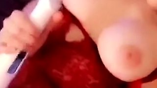 Sexy hottie Anetta Keys enjoys a solo toy masturbation