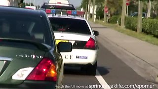 Women Displaying In Traffic