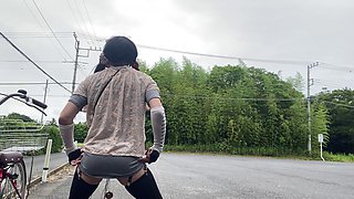 Megu2002s Hentai Break in Park Sparks Outdoor Dildo Exposure