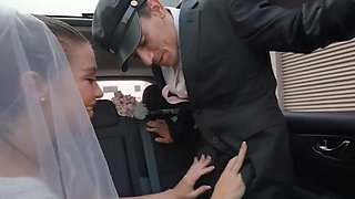 Round booty bride getting fucked by a man who's NOT her man