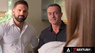 Angelica Hearts Double Penetration: Two Cocks in Ass and Pussy