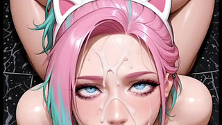 Hentai anime - I like to sit on my friends' dick