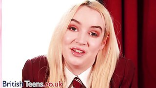 Real 18 porn with energetic Lana Harding from British Teens