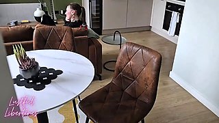 Fucking my Stepmom as has phone sex with Dad