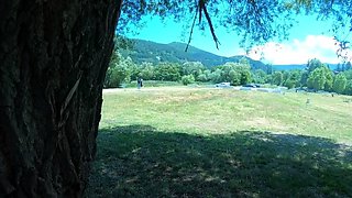 Public Picnic BJ and Anal with a Big-Ass Amateur