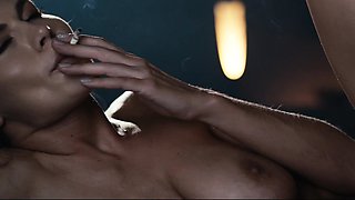 SmokingHawt-Zlata Shine Blow A Foggy Kiss