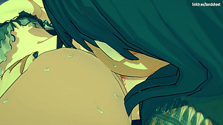 Machu and Nyaaan Have Themselves a Squirting Good Time