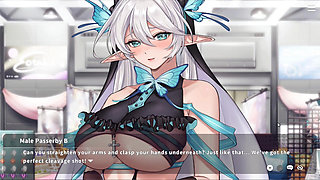 Hentai Game - Married Woman Cosplays Her Vtuber at Event & Has Sex - V-lover