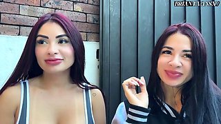Brian Evansx Pounds Silvana Lee and Her Girlfriend in Wild Stepsister Foursome Packed with Blowjobs and