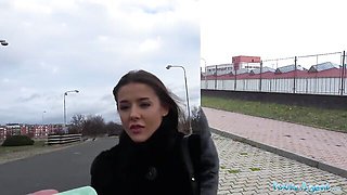 Public Agent featuring girl's pornstar smut