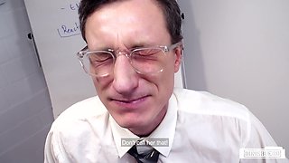 Vanda Angel Sizzles in Kinky Office Hardcore Fantasy