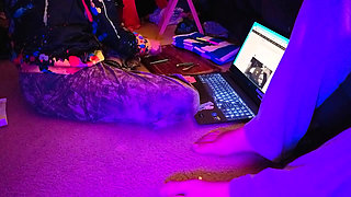 Part 2 of Pedicuring Daddy's Feet