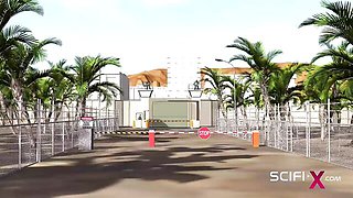 Wild hooker - 3d animated smut - Scifi-X