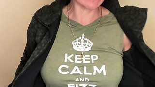 Big boobs milf masturbates with her dildo