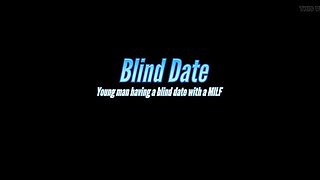 Tall British MILF Aurora Frost Fucks Young Guy Chris Cobalt on Blind Date - Blowjob, Doggy Style, Riding in 4K