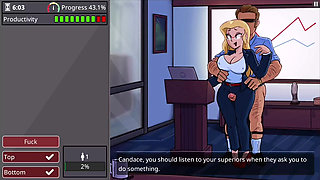 Girl with Big Boobs and Big Ass Takes Monster Cock - Barely Working Gameplay Level 3