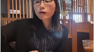 Nasty Office Worker Woman Eats Yakiniku Alone On Holidays