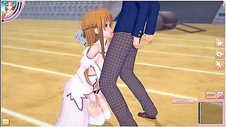 [hentai Game Koikatsu! ]have Sex With Big Tits Sao Asuna Yuuki.3dcg Erotic Anime Video