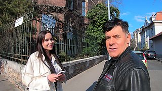 Outdoor sex with stunning brunette Bambola and more