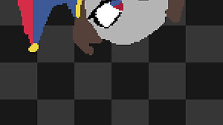 pomni pixelart timelapse