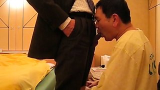 Sucking My Asian Daddy's Small Cock