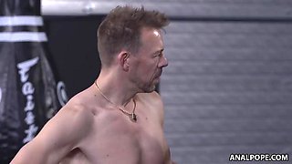Gym Stud Erik Everhard Pounds Angelika Grays Ass with Huge Cock