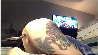 Astonishing Adult Movie Masturbation Unbelievable , Watch It With Shower Dildo