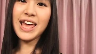 Japanese Teen Mizuki Fingering ass and pussy visit her