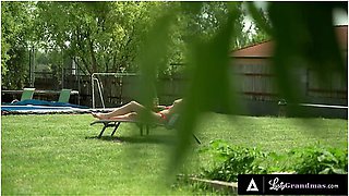 Smoking Hot Gilf Gets Her Wet Pussy Fucked And Takes His Cum Load On Her Face - Nikki Nuttz