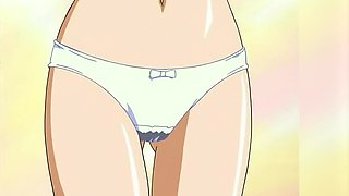 Redheaded vixen in sexy hose gives mind-blowing BJs and handjobs while riding in doggy style