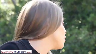 Naughty America Jennifer Culver (Britney Amber) fucks neighb