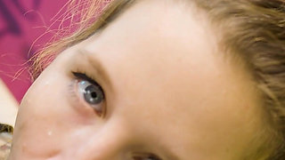 Alt Blonde Girl with Tattoos Masturbate with Crazy Toys