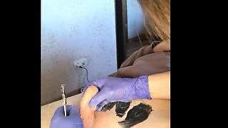 (3) Male Waxing. the Final Cum