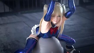3d marie rose with swiss ball