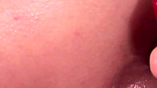 Horny Lesbians Lick Pussy and Get Covered in Cum