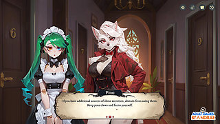 Hotel Tales Gameplay Part 2 - Exploring the Living Hotel and Meeting the Huntress Griselda