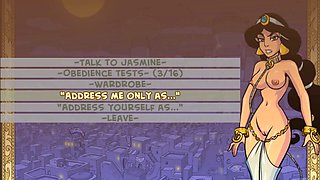 Disney parody with mommy training the petite princess