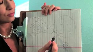 A nylon and foot fetish