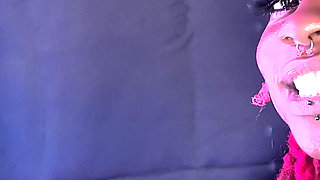 Throat Goat Gets a Big Black Dick