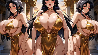 Hentai Temple Runway - Massive Tits Ass Toy Show Pearl Plug Squirt