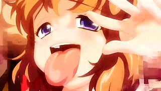 Hentai chick enjoys anal sex at the gym