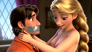 Rapunzel getting fucked by Flynn Rider - Animated Porn
