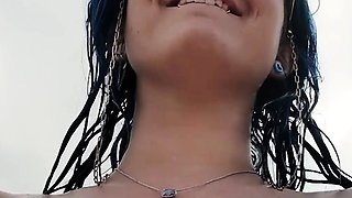 I'm riding the pool guy in Marseille - Voyeur POV Hard